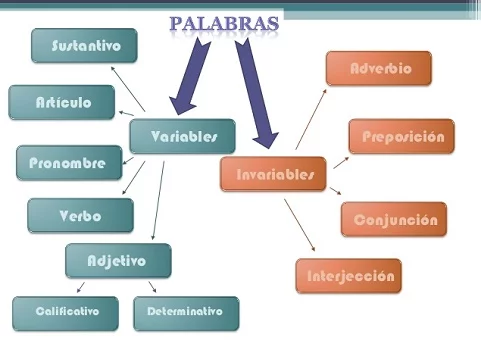 Palabras variables e invariables 1 Palabras variables e invariables 1