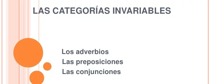 Palabras variables e invariables 2 Palabras variables e invariables 2