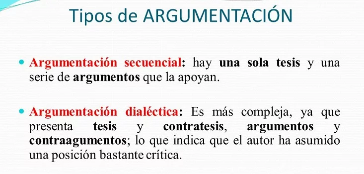 tipos de argumentación 3 tipos de argumentación 3