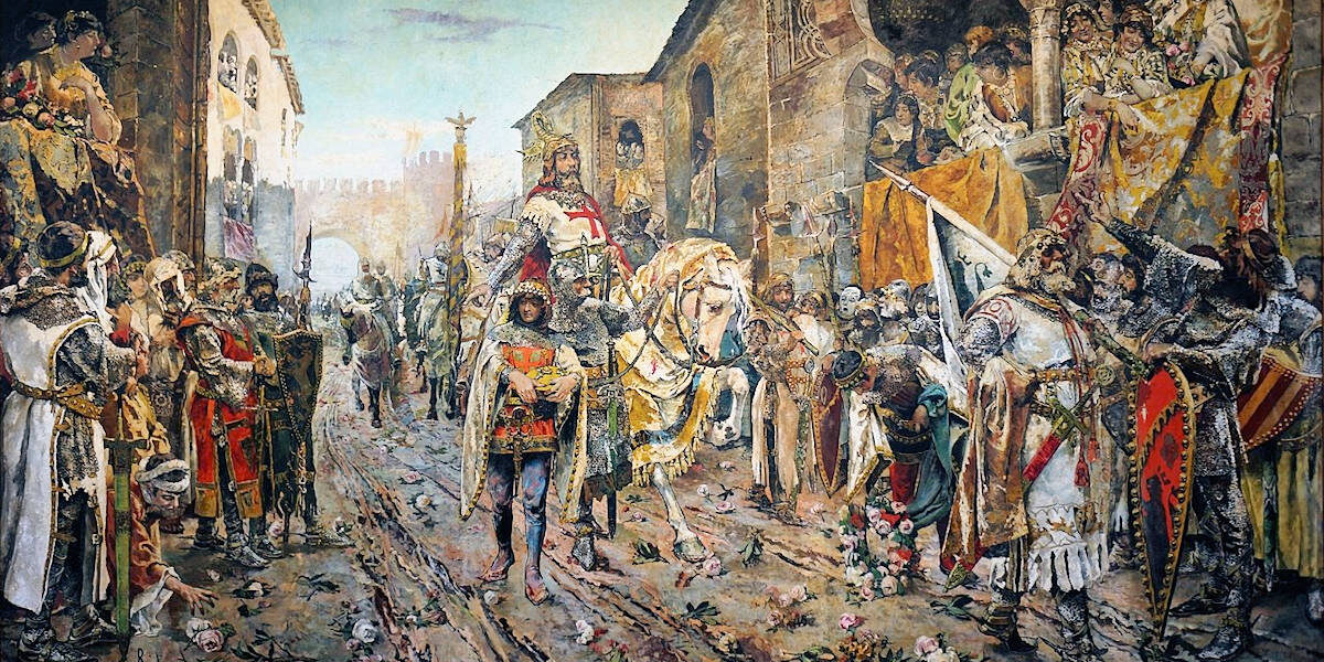 Entrada triunfal en Valencia de Jaime I el Conquistador